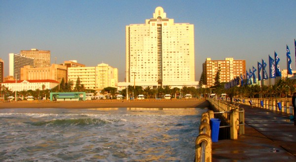 pier in Durban, South Africa